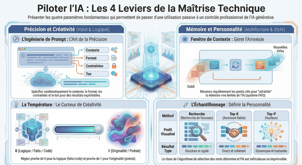 Les 4 Leviers de la Maîtrise Technique de L'IA